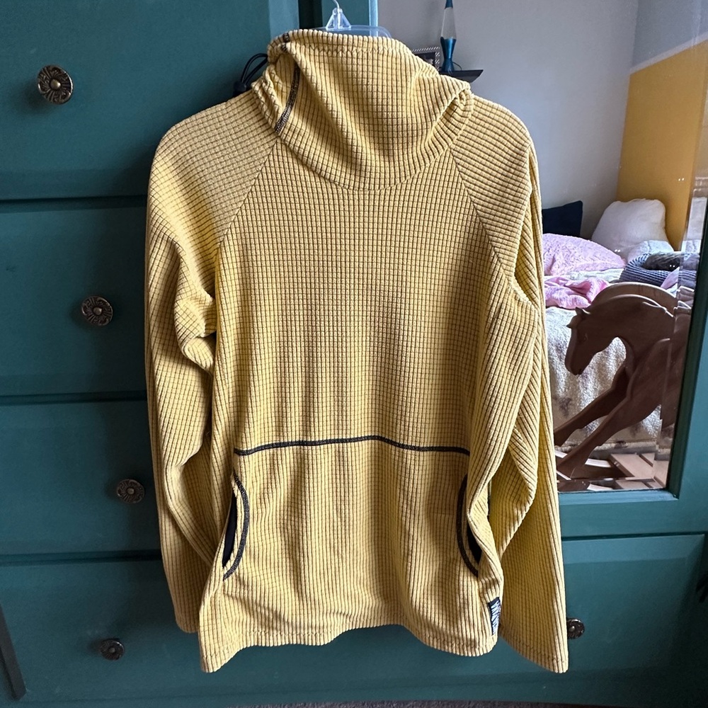 Melanzana V2 Microgrid Hoodie in Yellow